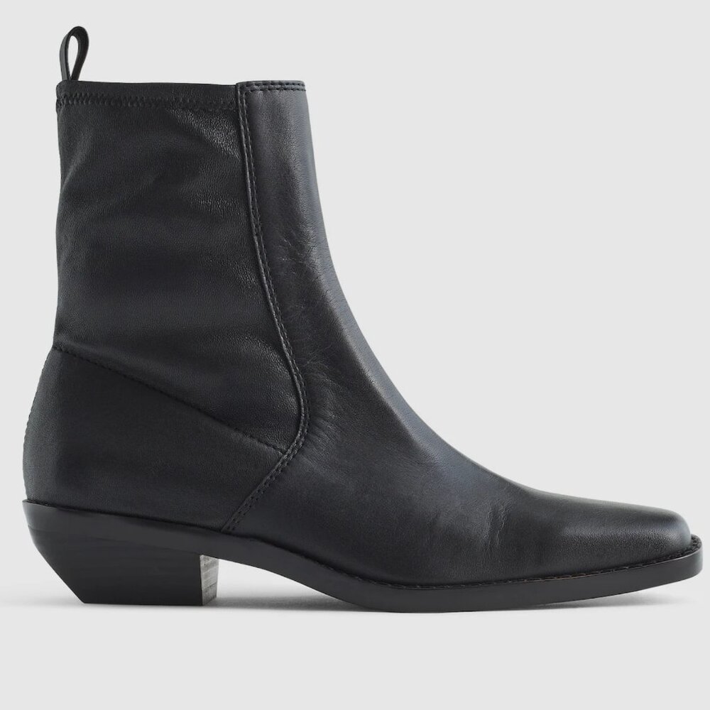 Madewell Idris Ankle boot black new without box 8 #2
